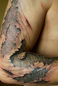 Културна тетоважа со 3D рака