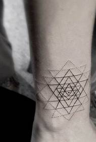 Motivo geometrico semplice e pulito