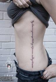 Modello di tatuaggio classico piccolo personaggio fresco