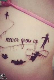 Beautiful little fresh tattoo pattern