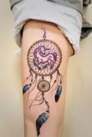 Prekrasne 9 dizajne tetovaža hvatača snova