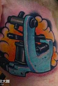 Cartoon tattoo stroj tatoo vzorec