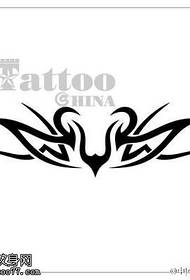 Chinese wind arm ring totem manuscript tattoo pattern