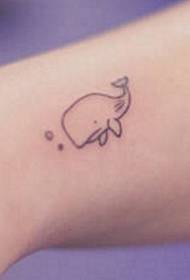 A variety of exquisite miniature small fresh tattoo patterns