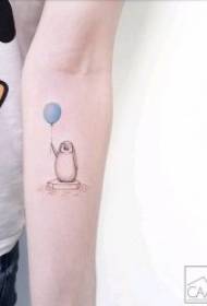 Tatuaje simple simple y fresco patrón de tatuaje natural simple