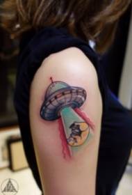 UFO UFO themed mkhathi tattoo iphethini 9