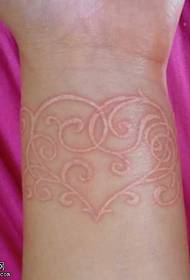 Small fresh invisible tattoo pattern