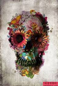 Creative color taro tattoo works