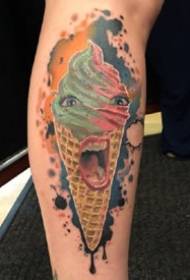 9 amanti del cibo amano i tatuaggi di gelato