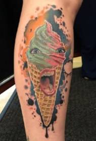 9 Feinschmecker mögen Eiscremetattoos