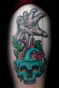 Iphethini le-puppet tattoo _10 izithombe ze-tattoo isebenza ku-marionette