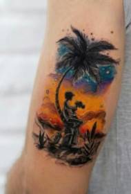 9 seturi de imagini pentru tatuaje într-un mic stil proaspăt de ilustrare