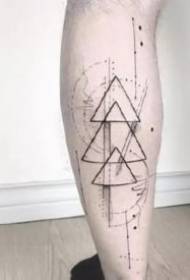 Геометричні татуювання: 27 тем геометричної графіки для татуювань та рукописів