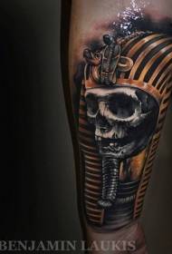 Patrón de tatuaje de faraón fantasmal