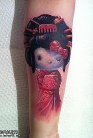 European and American classic tattoo works appreciation 156