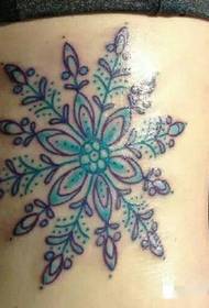 Rakareba snowflake tattoo mufananidzo