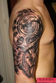 Mekaniskt tatueringsmönster: Armmanipulator Tattoo Pattern Tattoo Picture
