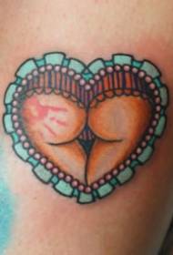 Baie oulike tatoeëermerk vir vroulike heuppersoonlikhede  166483 @ Persoonlike tatoeëringpatroon van gekke fobiepasiënte