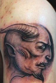Patró de tatuatge de dimonis europeu i americà: braç Patró de tatuatge de dimonis europeu i americà