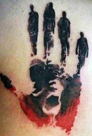 55 different types of palm print tattoos
