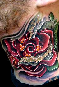 Tattoo 520 Gallery collection a cool European and American neck tattoo pattern