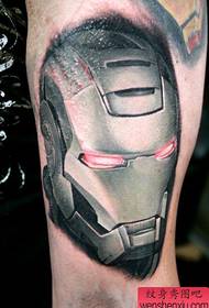Modello di tatuaggio one iron man popolare e bello