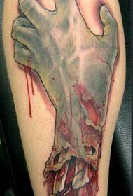 Thamini tattoo ya mkono wa kibinafsi ya mtindo