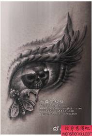 супер красивий візерунок татуювання очей