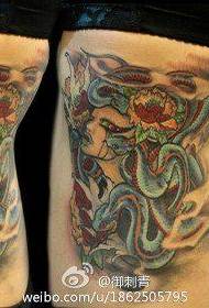 Popolare modello di tatuaggio medusa classico popolare in vita da bambino