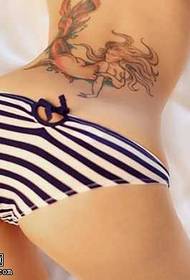 Renmen desen anime Portrait Modèl Tattoo