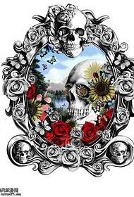 намунаҳои tattoo косахонаи дастӣ