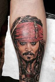 Prispôsobený obrázok tetovania kapitána Jacka