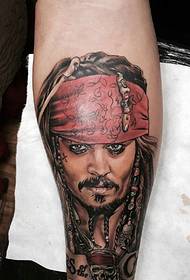 Photo de tatouage Captain Jack personnalisée