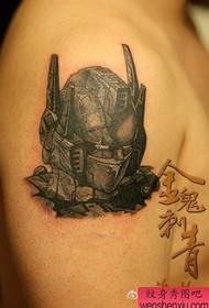 Arm pop populære Transformers Optimus Prime tatoveringsmønster