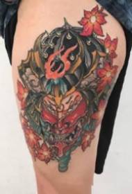 Ang tattoo sa eskwelahan sa Japan nga tradisyonal nga kolor nga sumbanan sa tattoo sa eskwelahan sa Japan