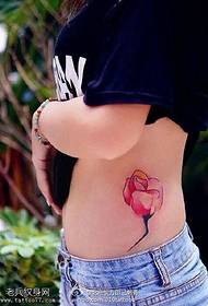 Mfano mpya wa tattoo ya rose