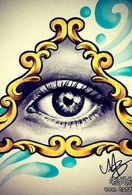 Veteran tattoo show, recommend a popular eye of God tattoo picture