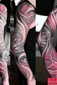 Алтернативни хладни европски и амерички узорак за тетоважу цветних руку