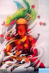 Manuscript Kitabu cha Jadi Kitabu cha Takwimu Nyekundu za Buddha
