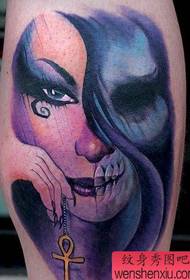 iphethini enhle ye-European and American fem ghost tattoo