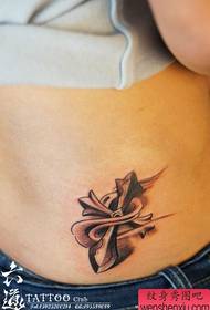 Krásny pás klasický krásny krížový tetovací vzor