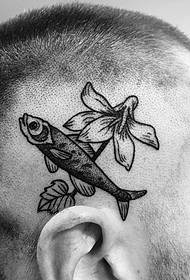 Model tatuazh lule peshku