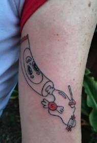 Linee di graffiti: un insieme molto creativo di disegni di tatuaggi di singole linee di graffiti