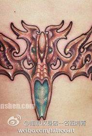 Male front chest classic popular European and American 3D color tattoo pattern