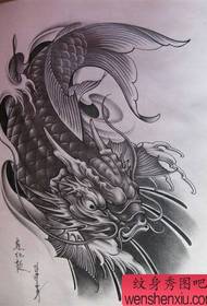 Squid Yuelongmen tattoo pamanja