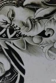 рукопис, як бог татуювання візерунок