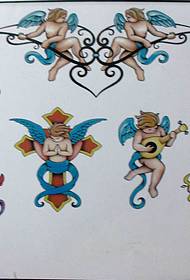 Tattoo show նկարը, որը կիսում է հրեշտակների դաջվածքների մի խումբ