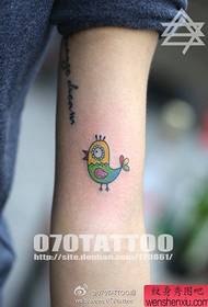 Tattoo yakasarudzika yehuku paruoko