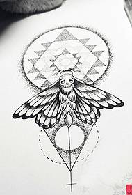 moth tattoo ხელნაწერის ნიმუში