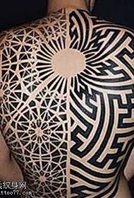 mese giusto Zuoyang Totem Tattoo Pattern